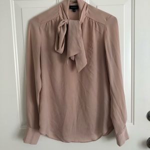 Soft pink blouse